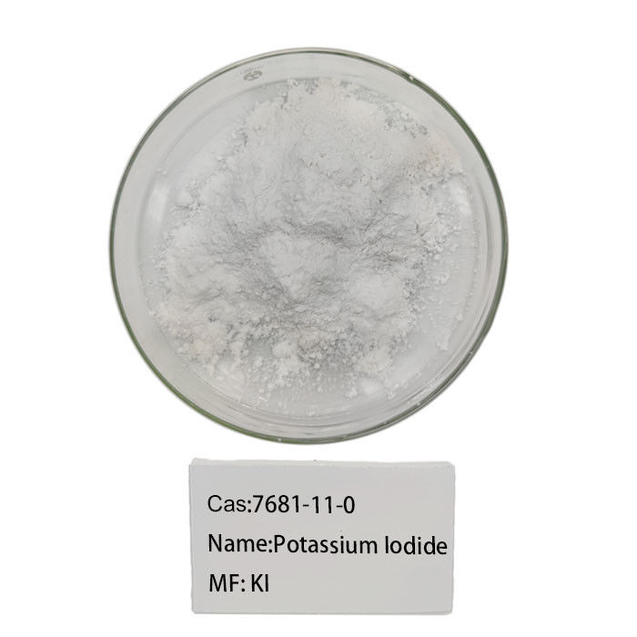 Iodide καλίου CAS 7681-11-0 σκόνη 99 καθαρή άσπρη σκόνη για τις οργανικές ενώσεις