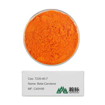 Βήτα-καροτένιο CAS 7235-40-7 C40H56 Β-καροτένιο C.I. Food Orange 5 Provitanin A