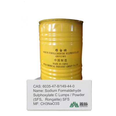 Rongalite/SFS Sodium Formaldehyde Sulphoxylate CAS 6035-47-8,149-44-0 Μειωτικός παράγοντας υψηλής καθαρότητας για βιομηχανική χρήση