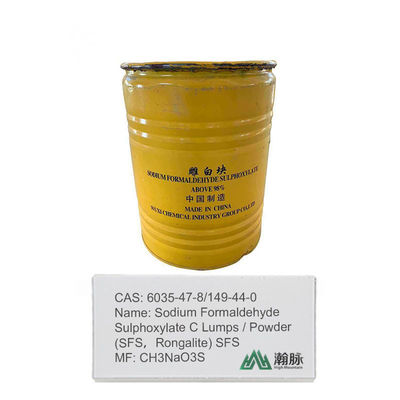 Rongalite/SFS Sodium Formaldehyde Sulphoxylate CAS 6035-47-8,149-44-0 Μειωτικός παράγοντας υψηλής καθαρότητας για βιομηχανική χρήση