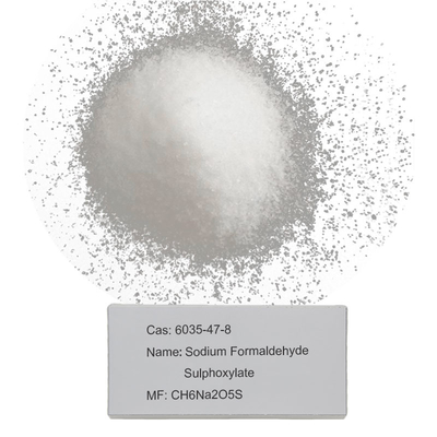 Φορμαλδεΰδη Sulfoxylate CAS 6035-47-8 HALAL νατρίου Rongalite κομματιών