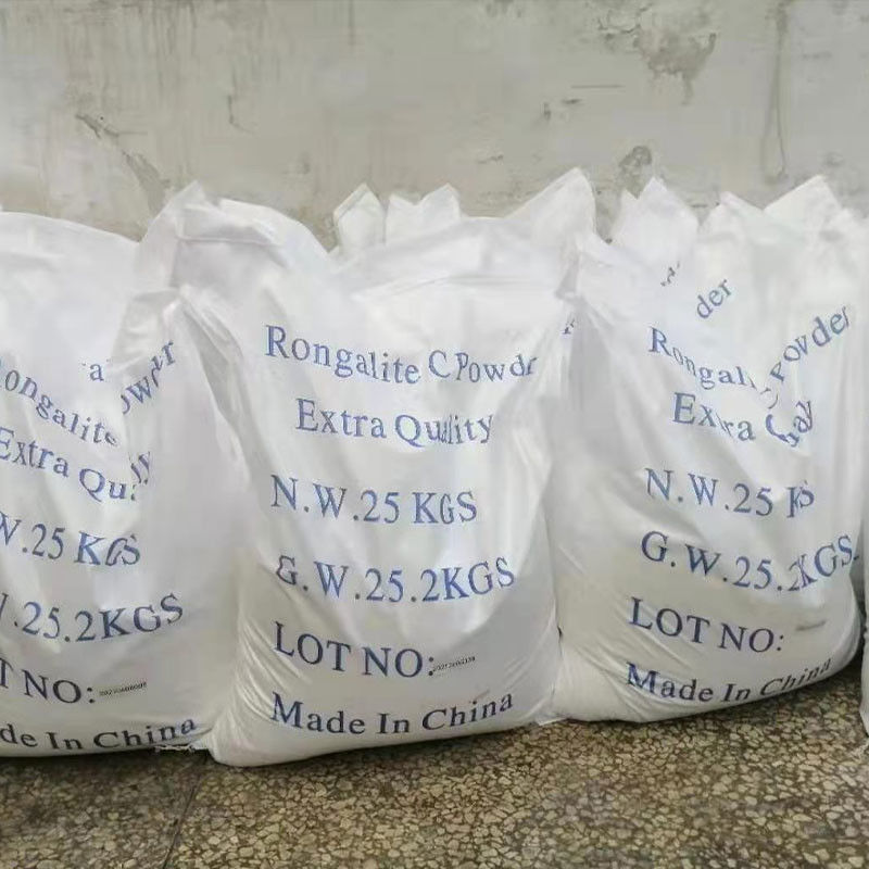 Rongalite/SFS Sodium Formaldehyde Sulphoxylate CAS 6035-47-8,149-44-0 Μειωτικός παράγοντας υψηλής καθαρότητας για βιομηχανική χρήση