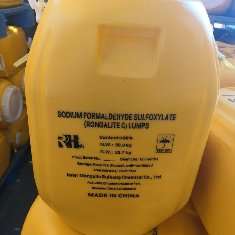 Rongalite/SFS Sodium Formaldehyde Sulphoxylate CAS 149-44-0,6035-47-8 Μη τοξικός σταθεροποιητής για σύνθεση πολυμερών