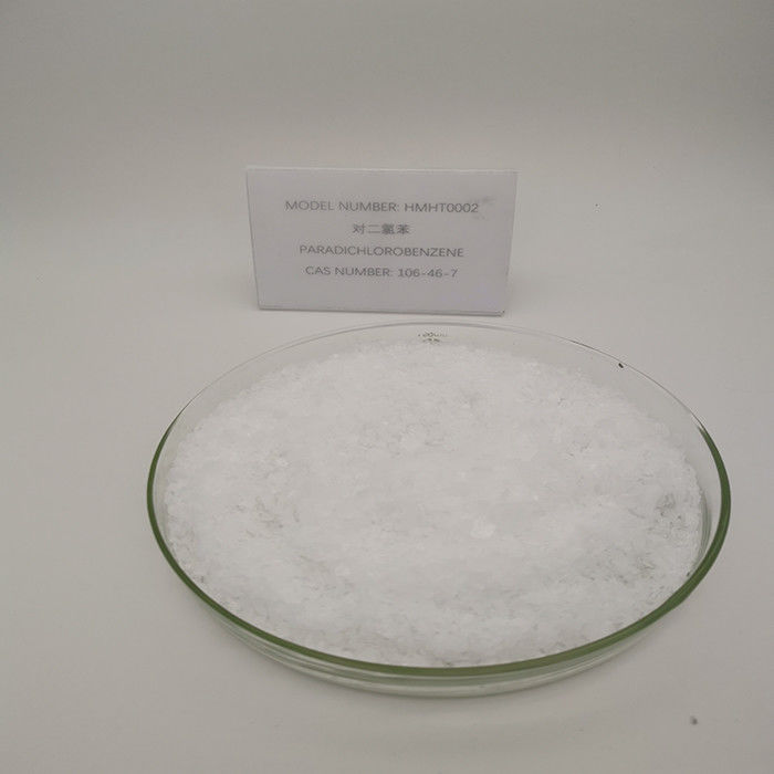 Πρώτη ύλη βενζολίου CAS 106-46-7 PDCB Paradichloro για Mothball