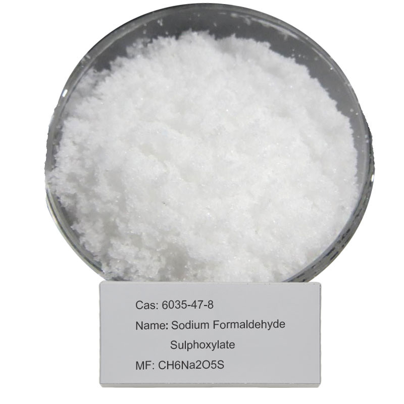 Αντιοξειδωτικός σταύλος πίεσης Sulfoxylate CAS 6035-47-8 φορμαλδεΰδης νατρίου