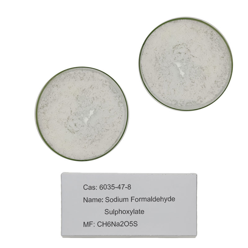 Φορμαλδεΰδη Sulfoxylate CAS 6035-47-8 νατρίου Rongalite παρενεργειών τροφίμων