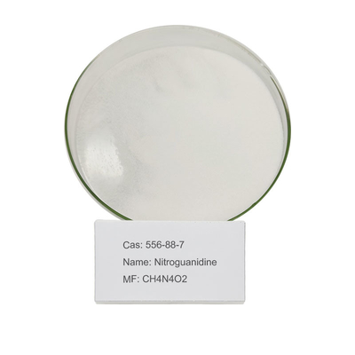 CAS 556-88-7 συνθετικές πρώτες ύλες σκονών Barreled Nitroguanidine για τις χημικές ουσίες