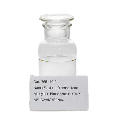 Αιθυλενίου Phosphonic όξινες EDTMP Na5 CAS 7651-99-2 δισαμίνης τετρα χημικές ουσίες κατεργασίας ύδατος μεθυλενίου